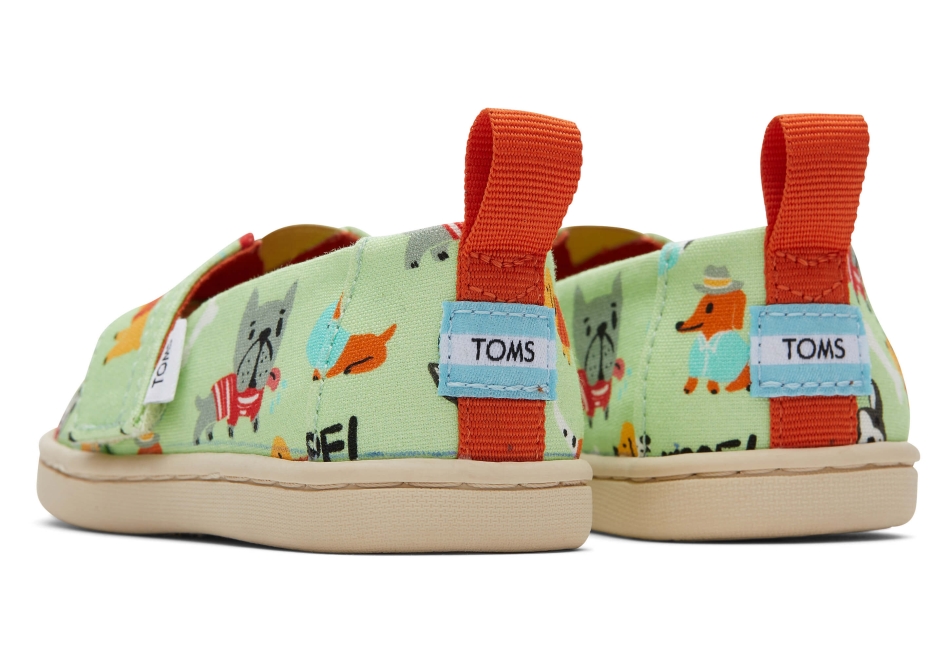 Toms Dogs Alpargata Green