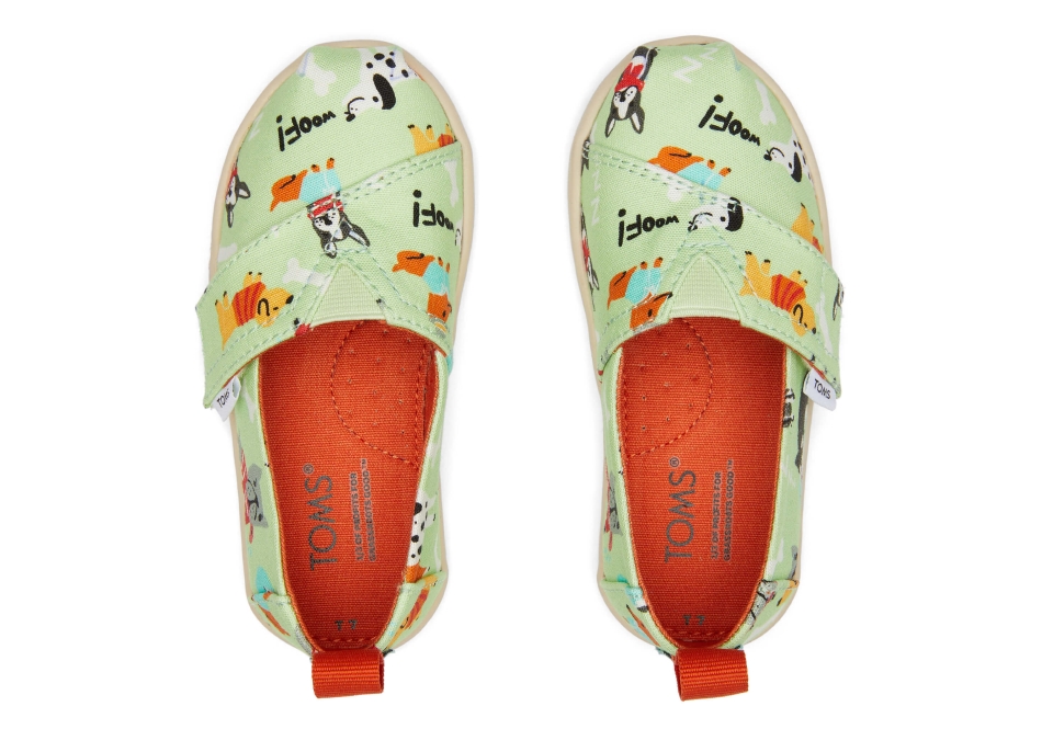 Toms Dogs Alpargata Green