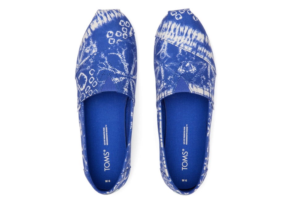 Toms Alpargata Batik Batik Blue