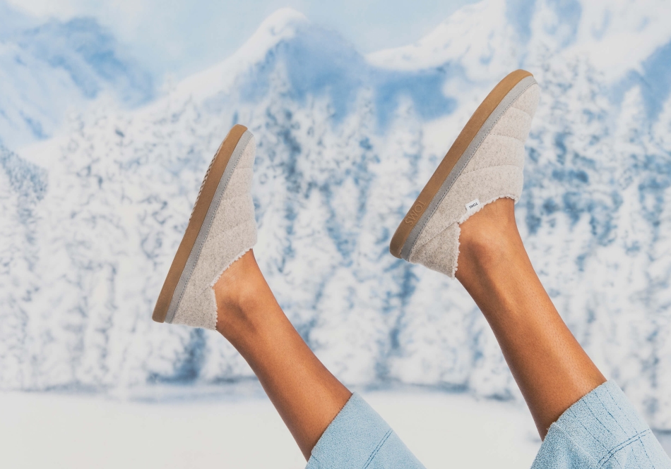 Toms Ezra Slipper Drizzle Grey