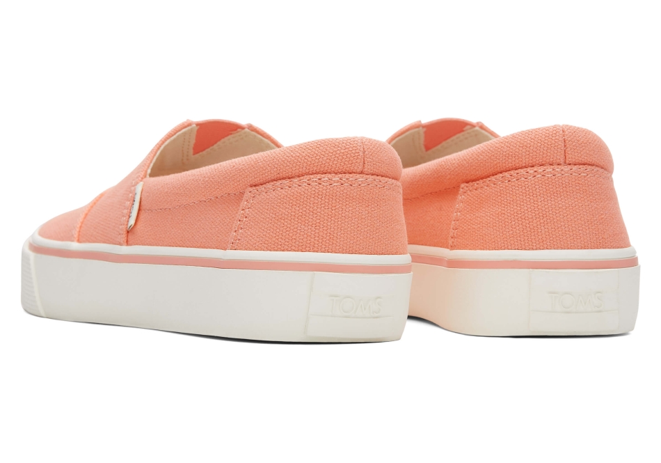 Toms Fenix Slip On Peach Pink