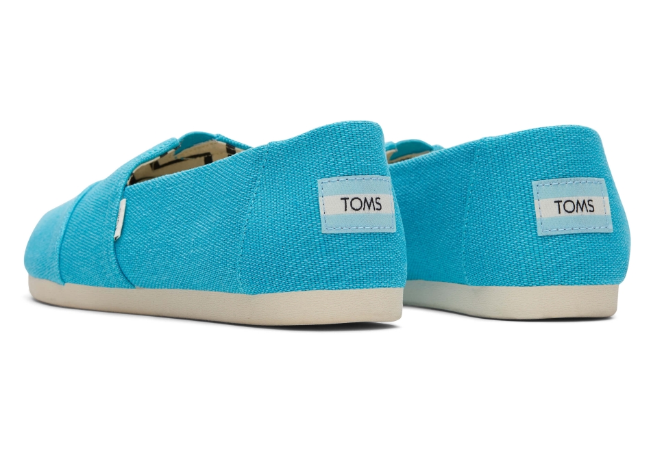 Toms Heritage Alpargata Peacock Blue