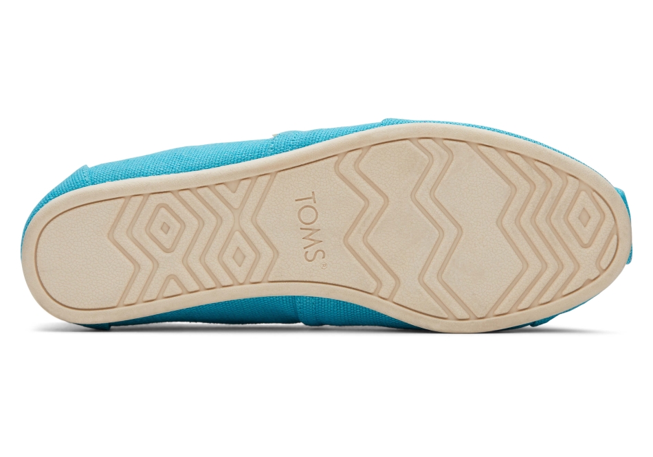 Toms Heritage Alpargata Peacock Blue