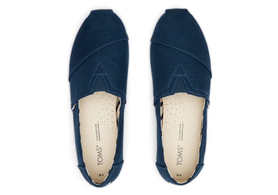 Toms Alpargata Heritage Canvas Majolica Blue