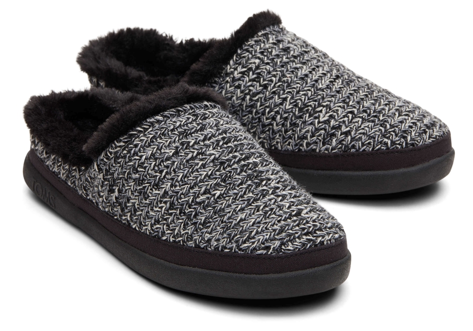 Toms Sage Slipper Black Multi