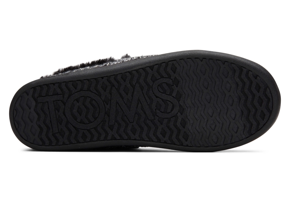 Toms Sage Slipper Black Multi