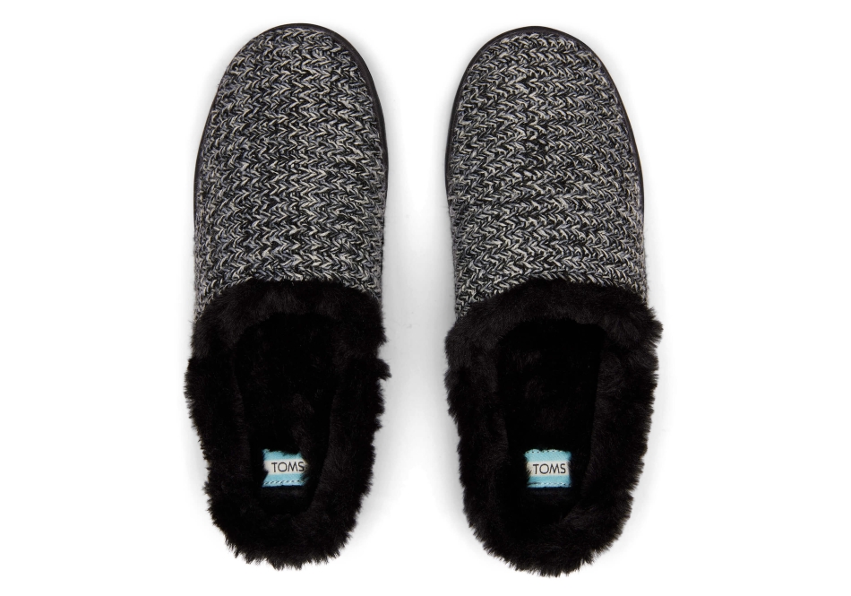 Toms Sage Slipper Black Multi