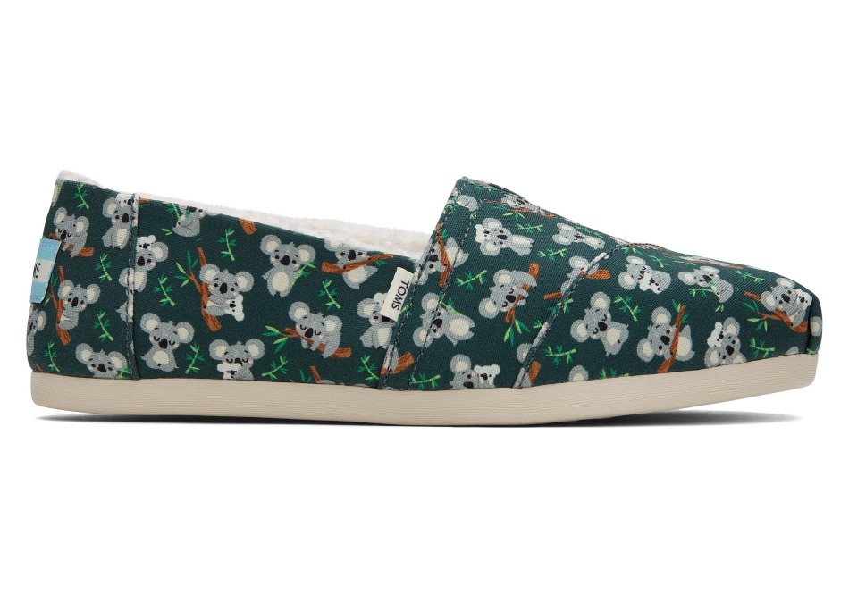 Toms Alpargata Koala Forest Green