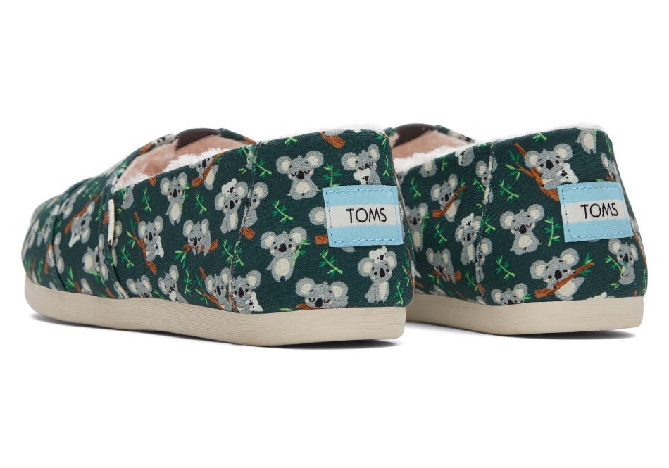 Toms Alpargata Koala Forest Green