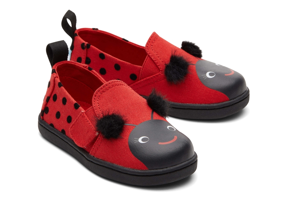 Toms Ladybug Alpargata Red Lava