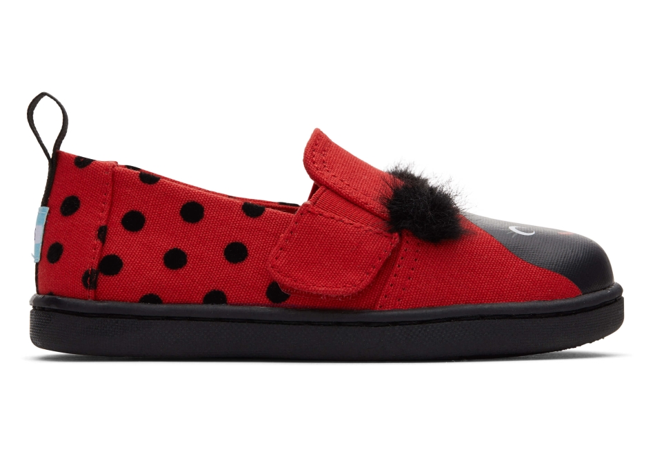 Toms Ladybug Alpargata Red Lava
