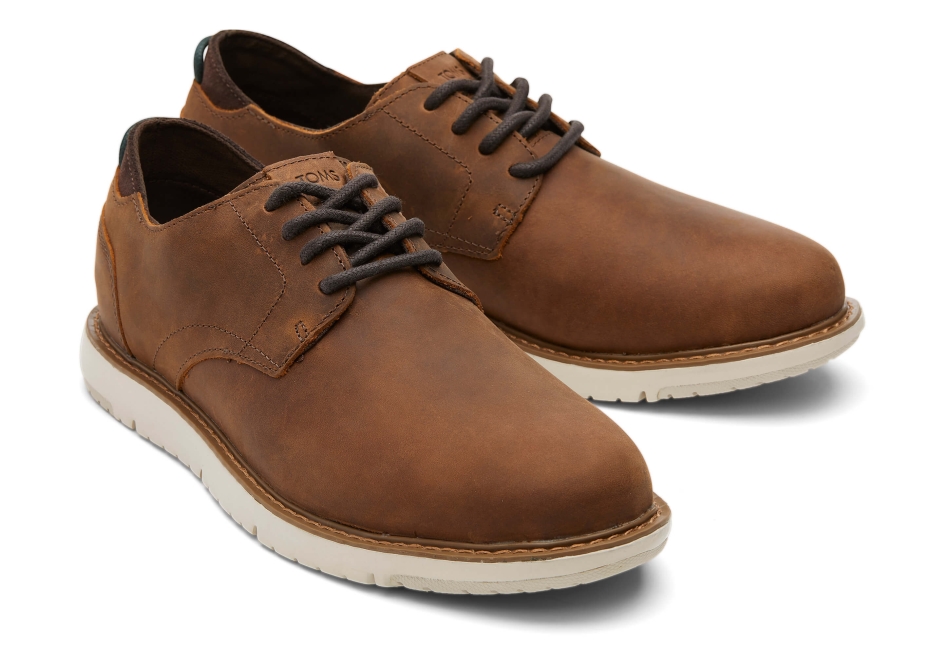 Toms Navi Dress Shoe Topaz Brown