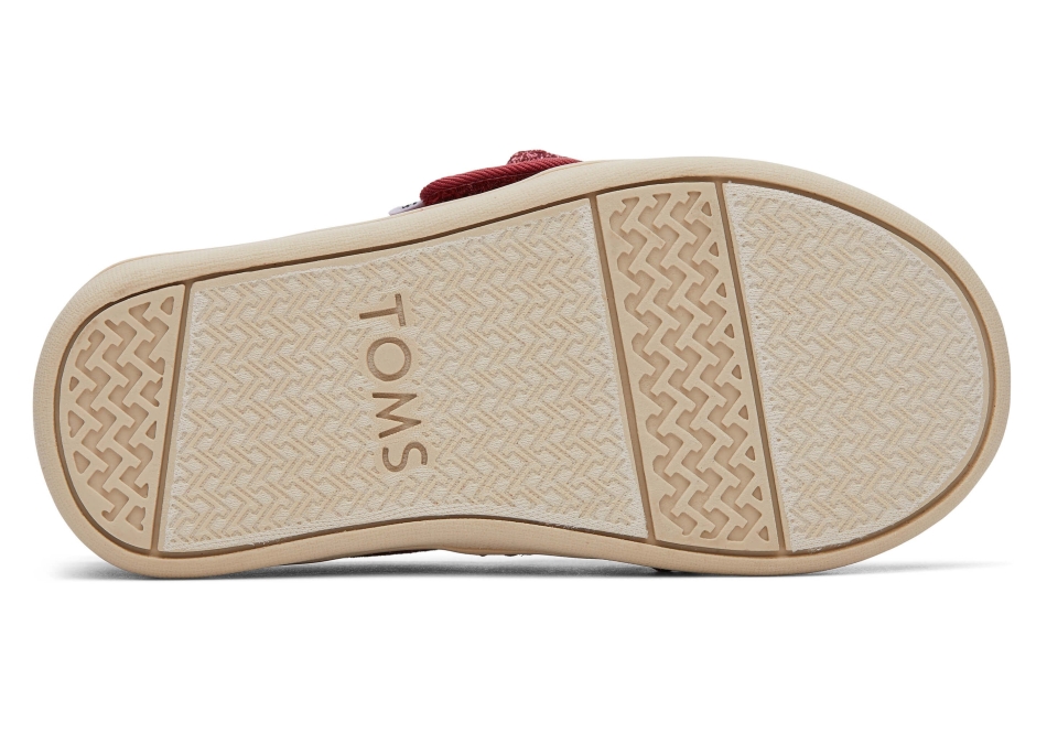 Toms Tiny Alpargata Glimmer Dark Rose