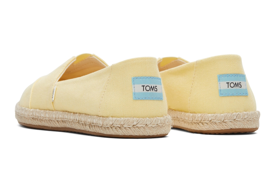 Toms Espadrille Alpargata Yellow