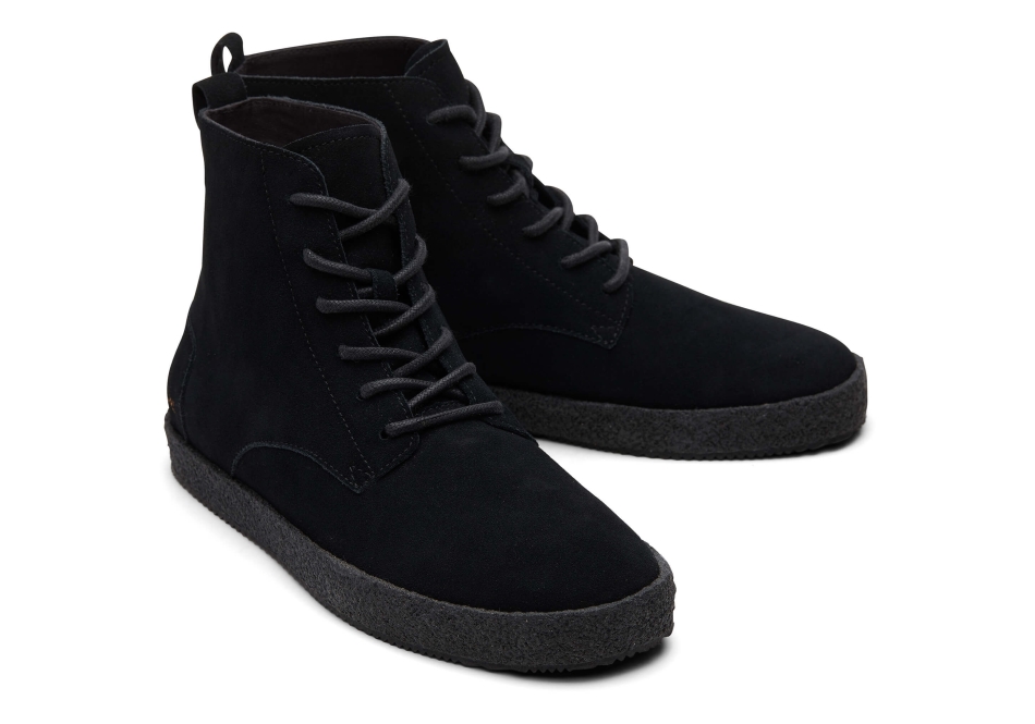 Toms Teton Boot Black-Black