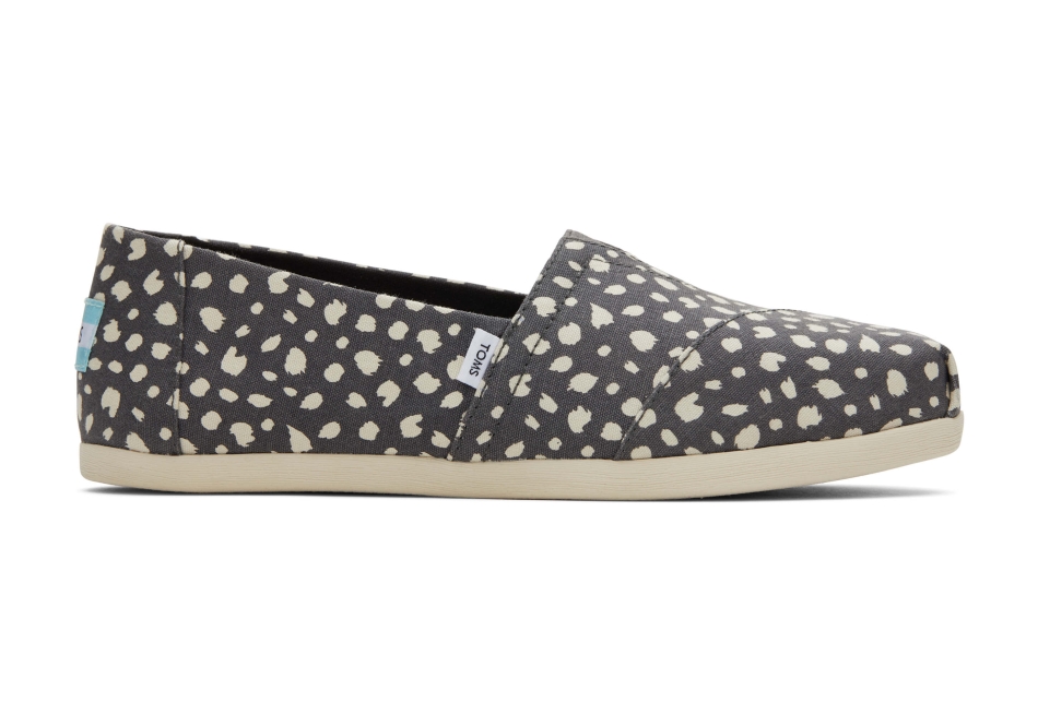 Toms Alpargata Cheetah Grey Cheetah