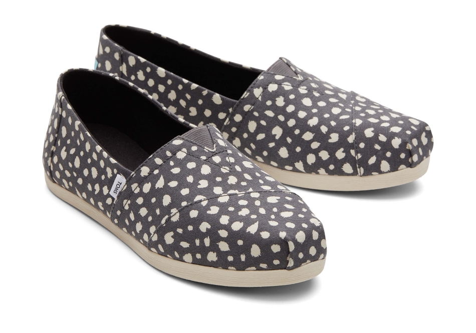 Toms Alpargata Cheetah Grey Cheetah