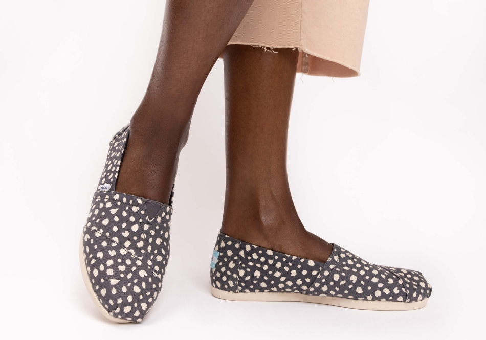 Toms Alpargata Cheetah Grey Cheetah