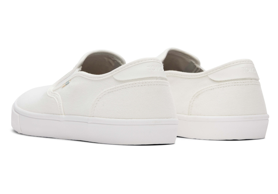 Toms Baja Slip On White