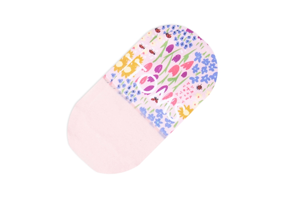 Toms Ultimate No Show Socks Flower Fields Flower Fields