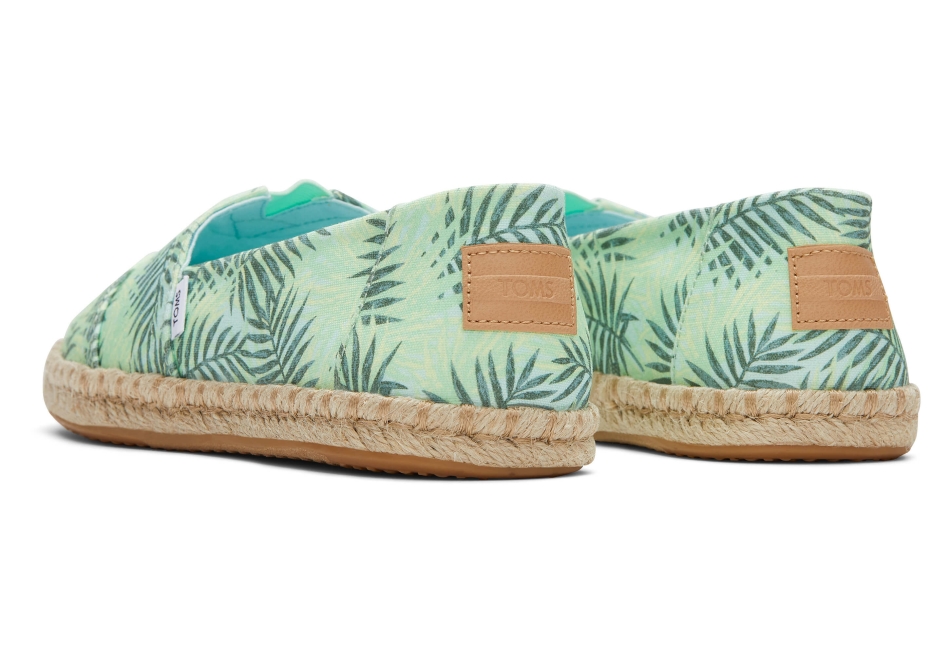 Toms Espadrille Alpargata Green Palm