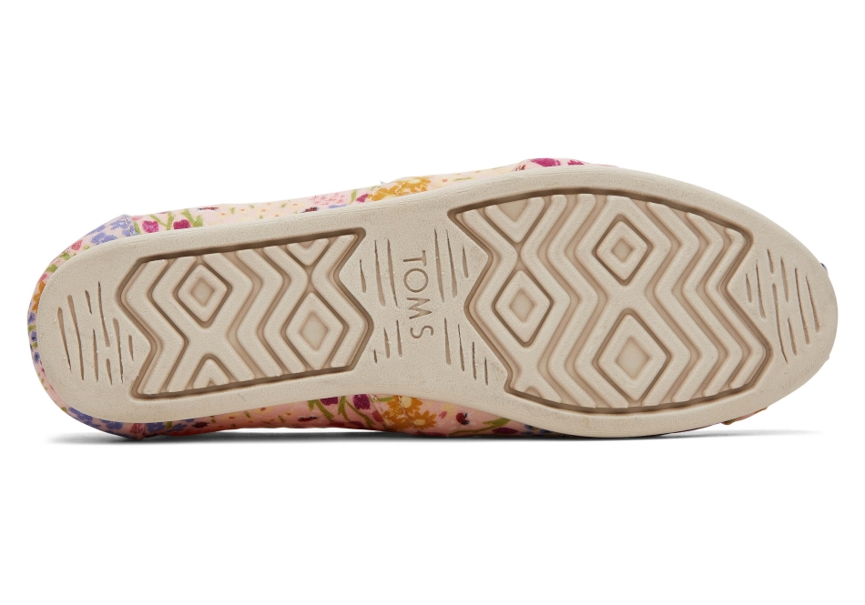Toms Alpargata Quilted Floral Pink Floral