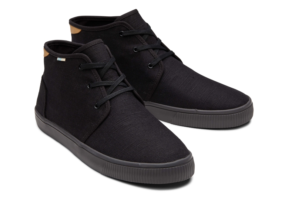 Toms Carlo Mid Sneaker Black