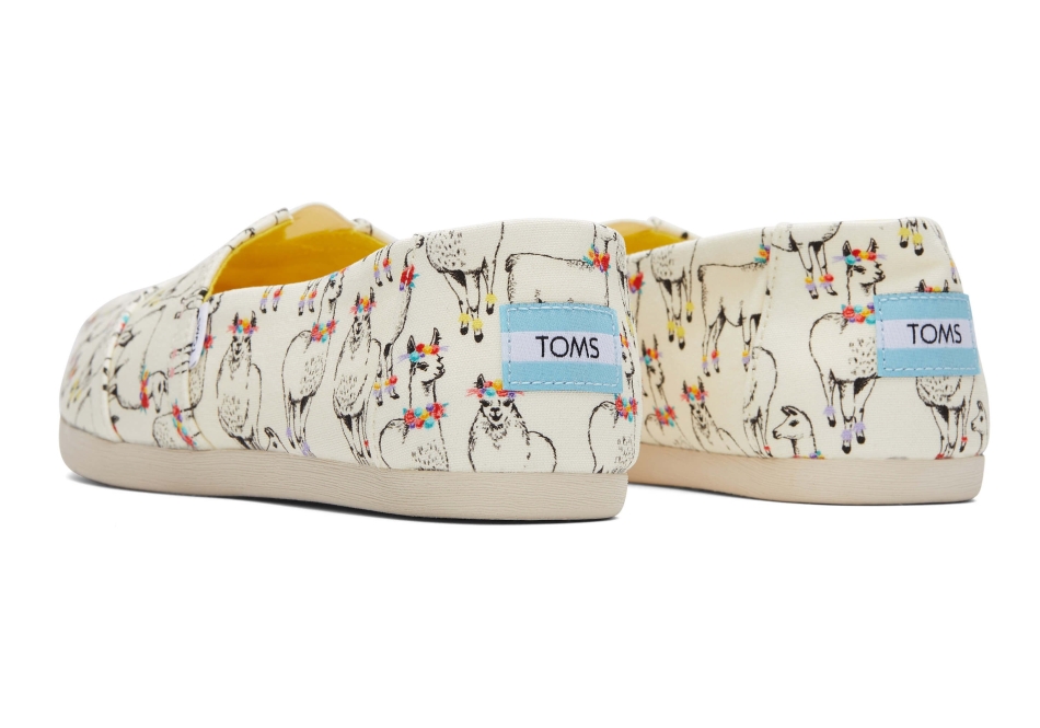 Toms Alpargata Paper Source Ivory