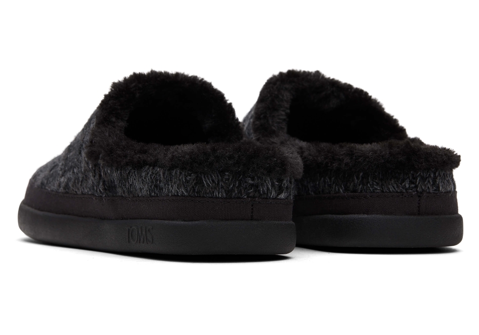 Toms Sage Slipper Black