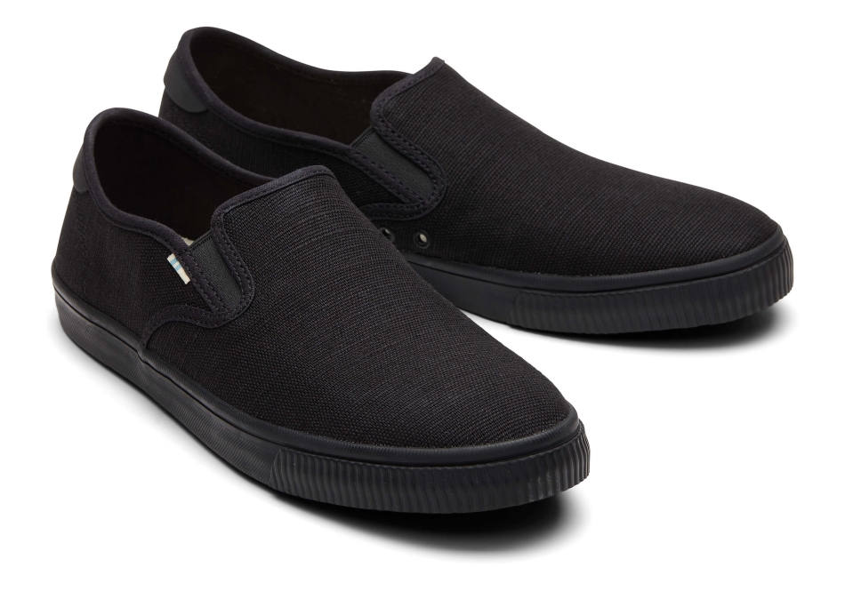 Toms Baja Slip On Black