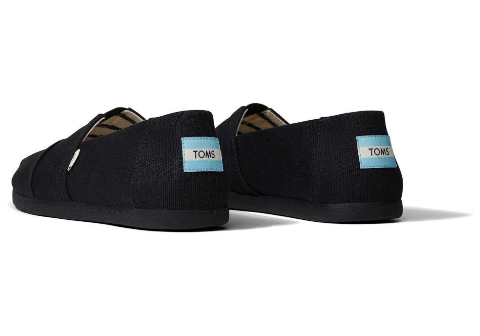 Toms Black On Black Alpargata Black On Black