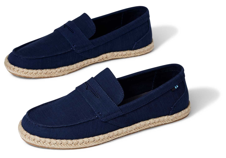 Toms Stanford Espadrille Navy Classic