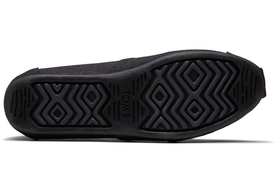 Toms Heritage Alpargata Black On Black