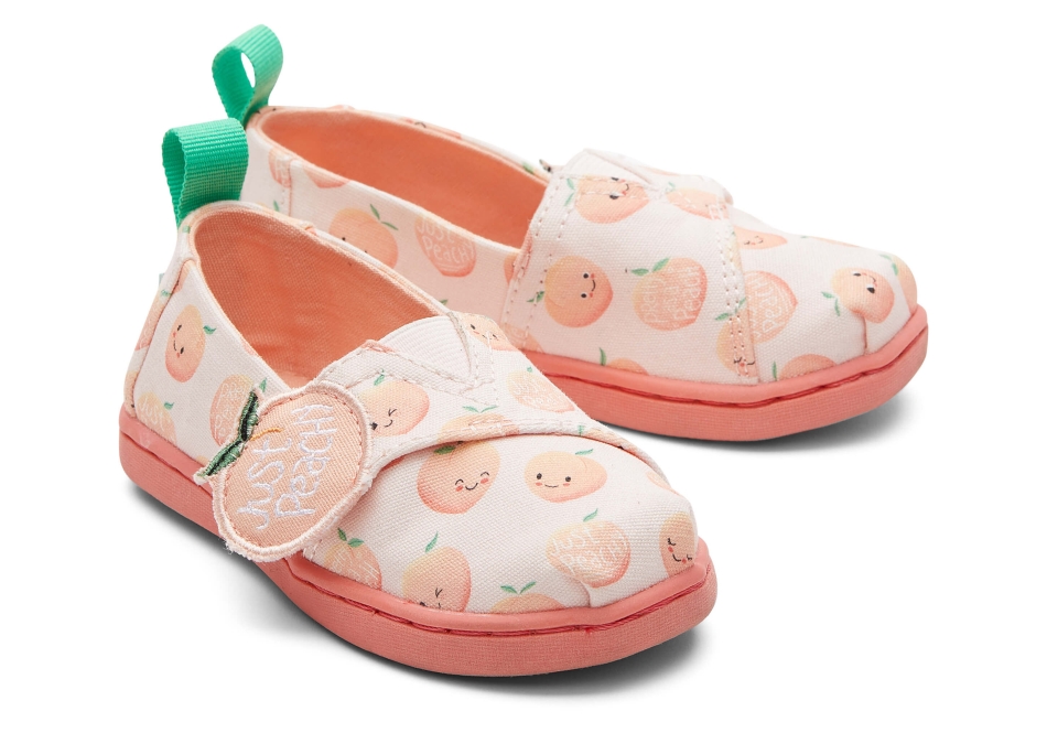 Toms Tiny Alpargata Paper Source Pink Rose