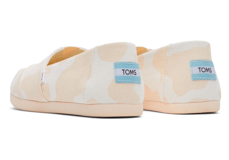 Toms Alpargata Cow Cow Print Light Peach