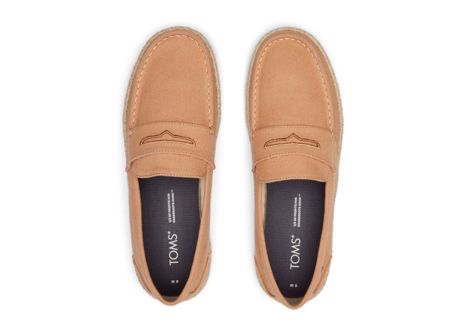 Toms Stanford Rope Brown