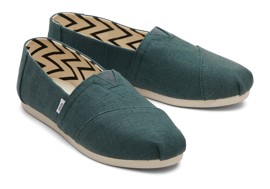 Toms Alpargata Heritage Canvas Dark Green