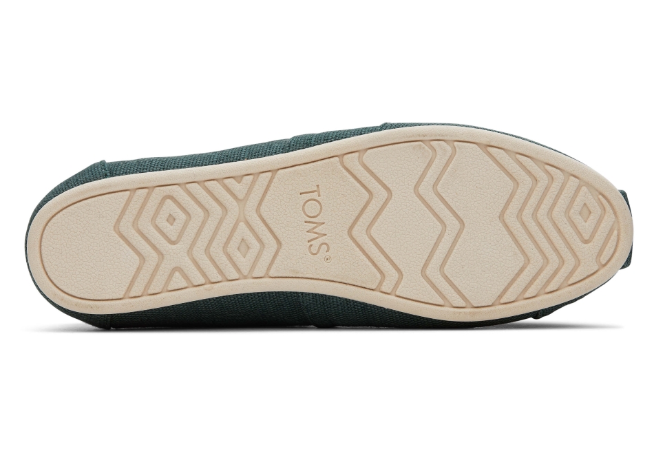 Toms Alpargata Heritage Canvas Dark Green