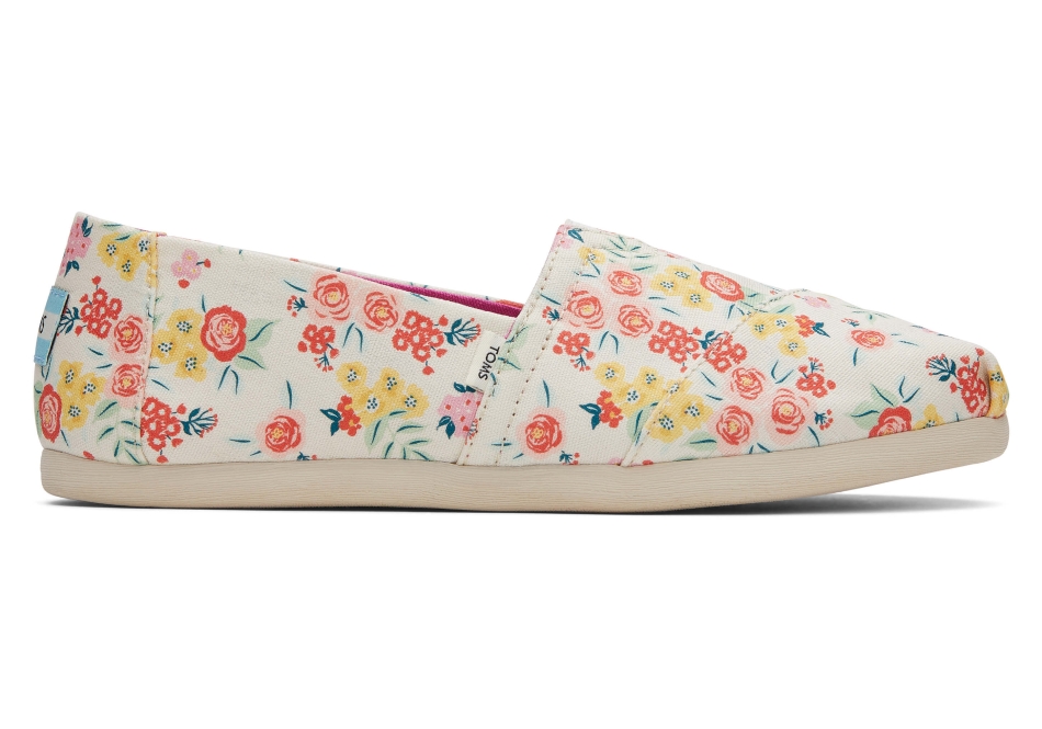 Toms Alpargata Paper Source Floral