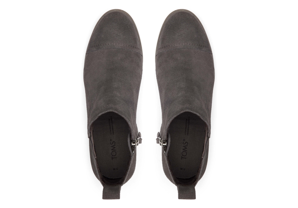 Toms Reese Bootie Cement Grey