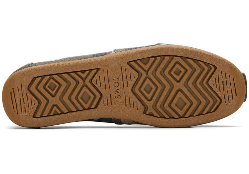 Toms Alpargata Woodland Camo Green