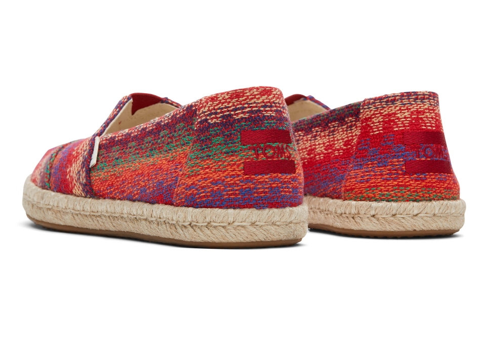 Toms Espadrille Alpargata Pink Multi