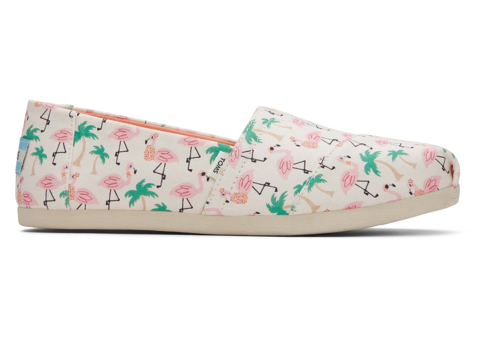 Toms Flamingo Alpargata Light Sand