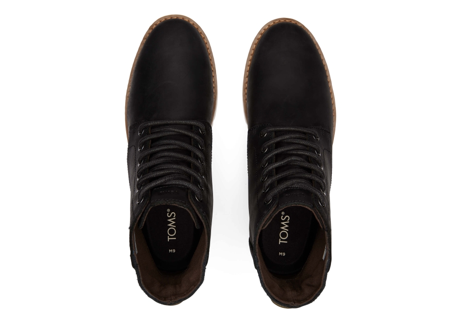 Toms Hillside Boot Water Resistant Black