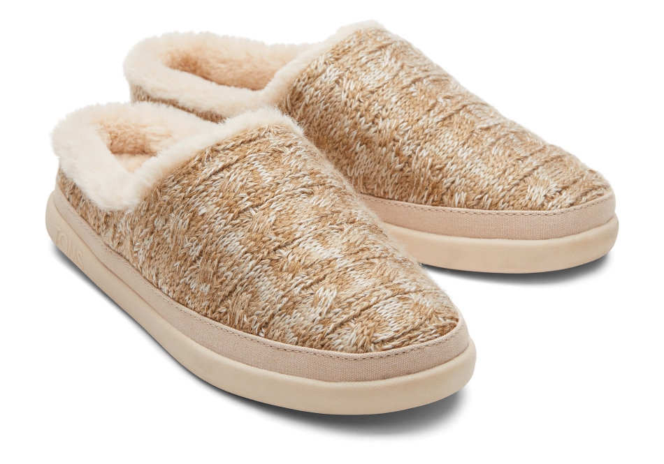 Toms Sage Slipper Sahara Brown