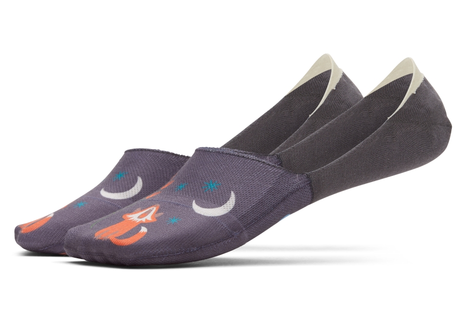 Toms Ultimate No Show Socks Western Foxes Western Foxes