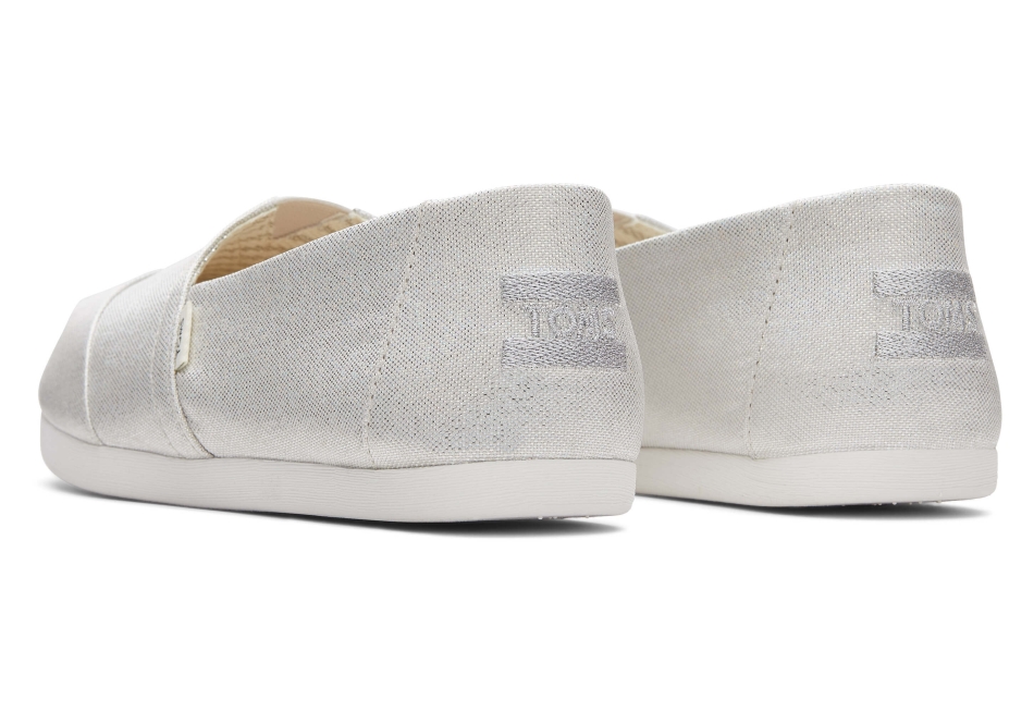 Toms Alpargata Glimmer Silver