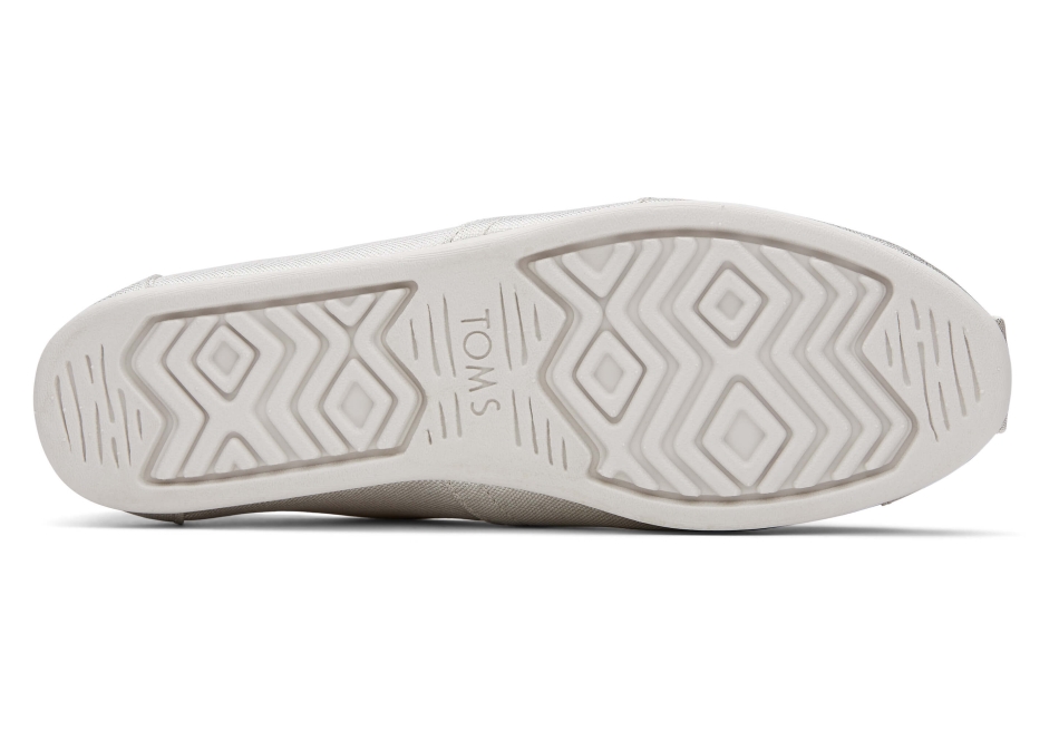Toms Alpargata Glimmer Silver