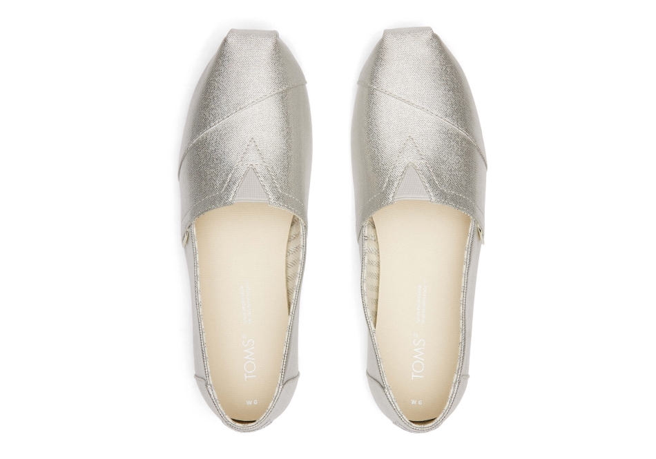 Toms Alpargata Glimmer Silver