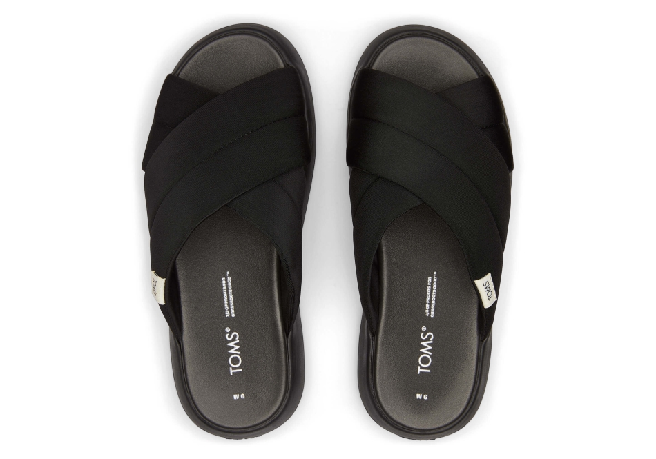 Toms Mallow Crossover Repreve Black-Black